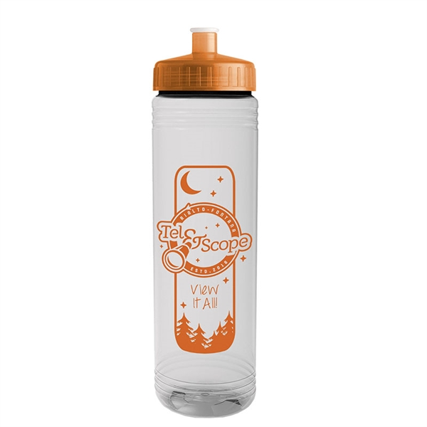 24 oz. Slim Fit Water Bottle with Straw Lid